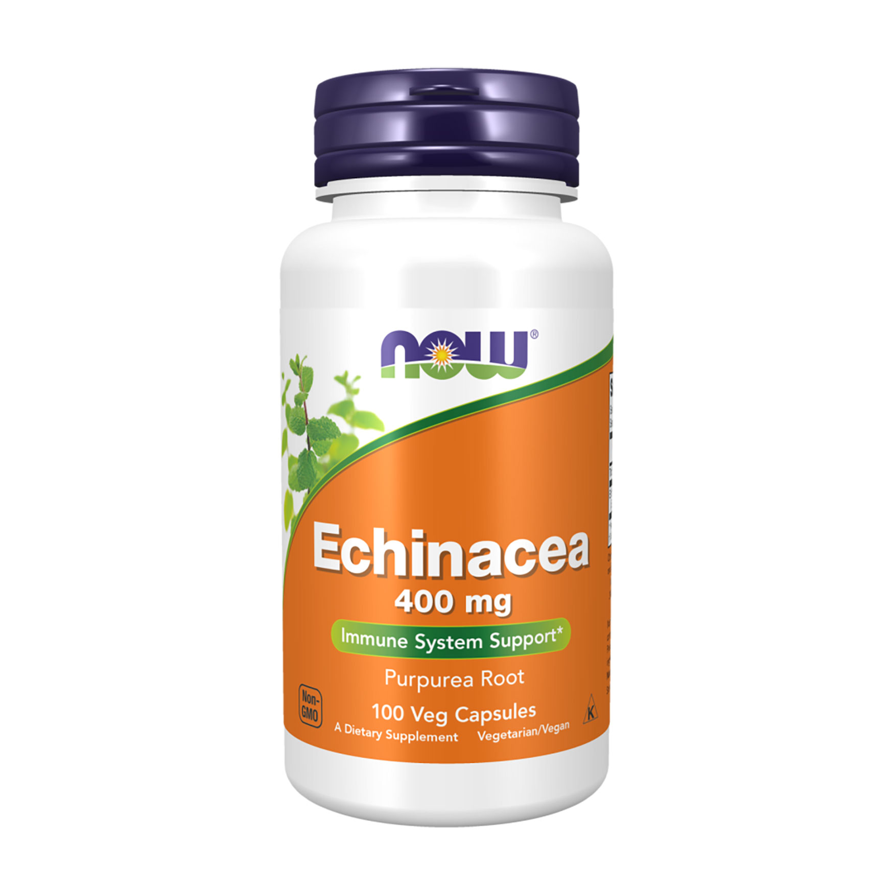Ехінацея NOW foods Echinacea 400 мг, 100 капсул